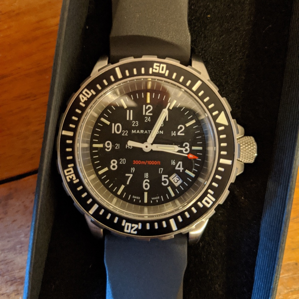 Marathon Search & Rescue Diver's Quartz TSAR 41mm